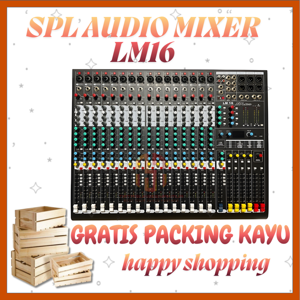 SPL Audio Mixer LM16 Mixer 16 Channel