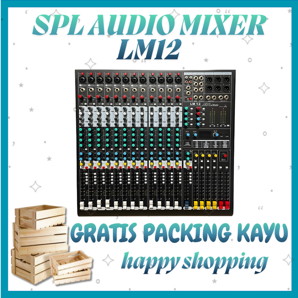 SPL Audio Mixer LM12 Mixer 12 Channel