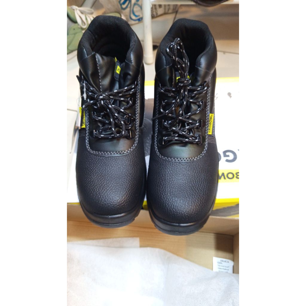 SEPATU SAFETY KRISBOW ARGON 6" sepatu safety kerja, proyek anti slip