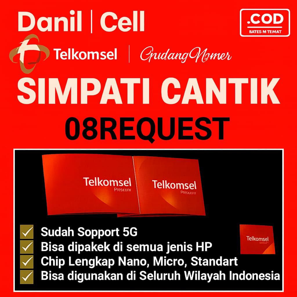 promo nomor cantik Telkomsel 08REQUEST nomor kesukaan kamu