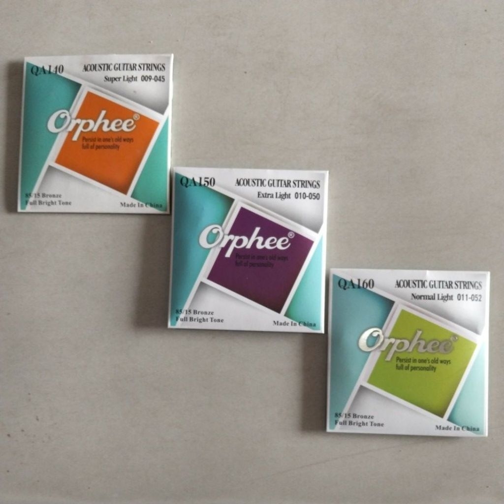 senar gitar Orphee seri QA140/QA150/QA160