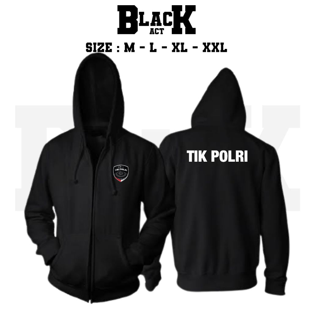 JACKET ZIPPER TIK POLRI