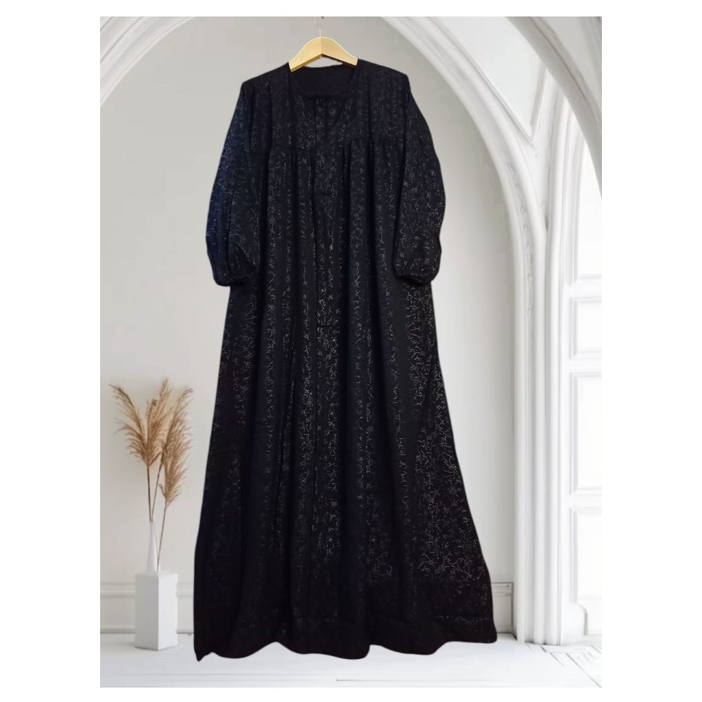 Gamis Jumbo Embos/Gamis Premium Jumbo/Gamis Murah Jumbo/gamis wanita premium/Gamis Sultan Jumbo LD 1