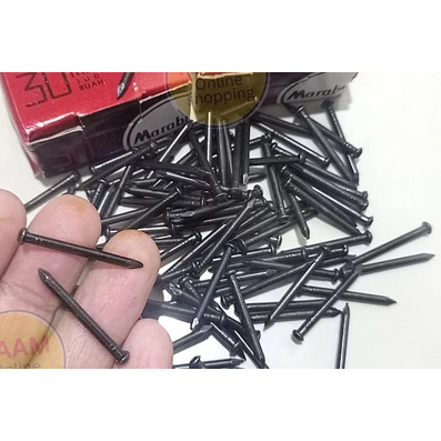 PAKU BETON HITAM - PAKU BETON BAJA HITAM 3 CM - PAKU BETON PANJANG