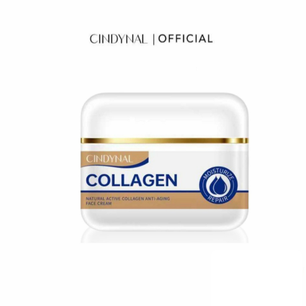 Cindynal Collagen Cream Siang Malam Retinol Cream Anti Aging Perbaikan Retinol Night Cream Whitening