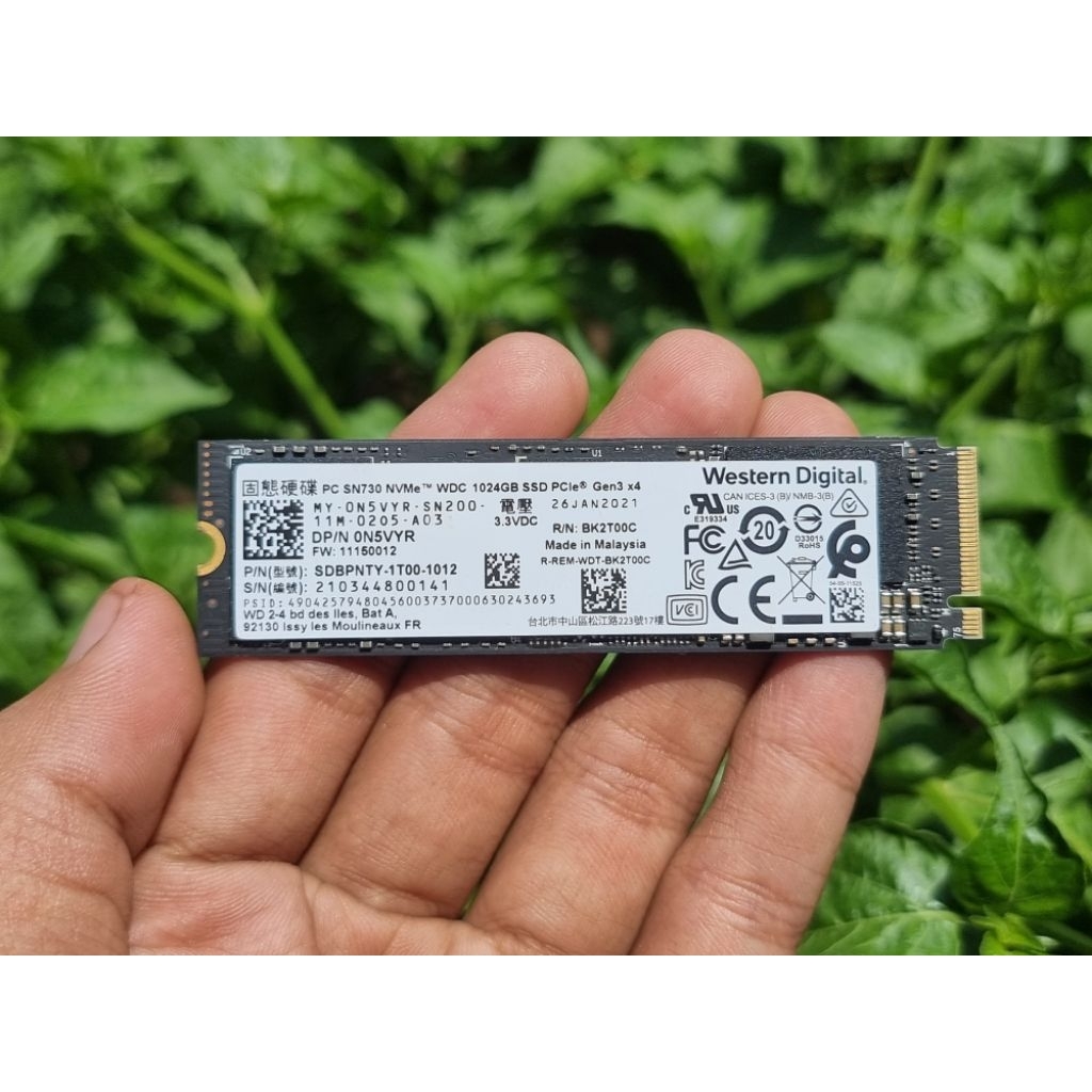 WD PC SN730 NVME 1TB