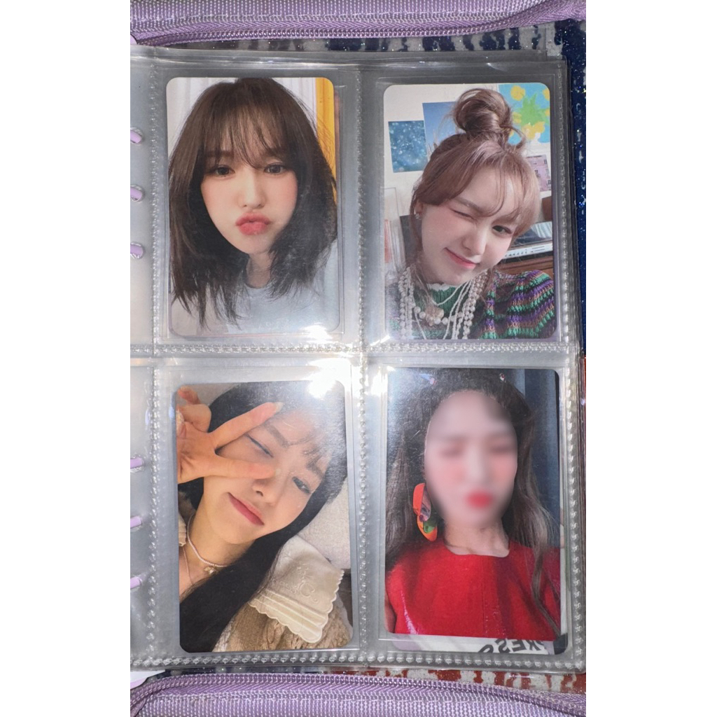 wendy red velvet photocard pc feel my rhythm 8th anniversary seasons greetings 2022 letter