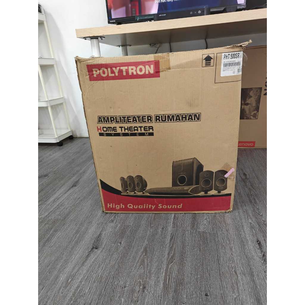 Polytron Home Theater PHT 500 SR Speaker Bar System Soundbar - BEKAS