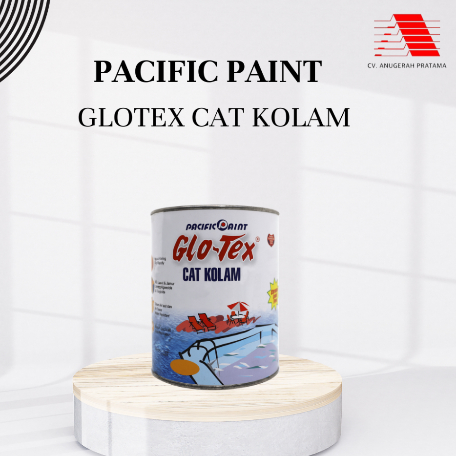 Glotex CAT Kolam-Cat khusus permukaan waterproof- 1 kg