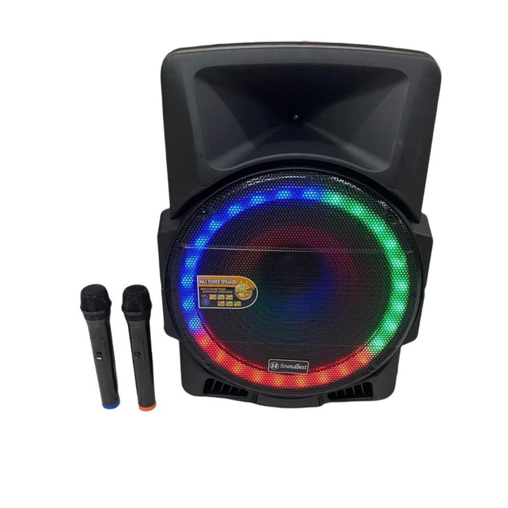 SPEAKER PORTABLE SOUNDBEST FT-16/ FT16 ORIGINAL 15INCH