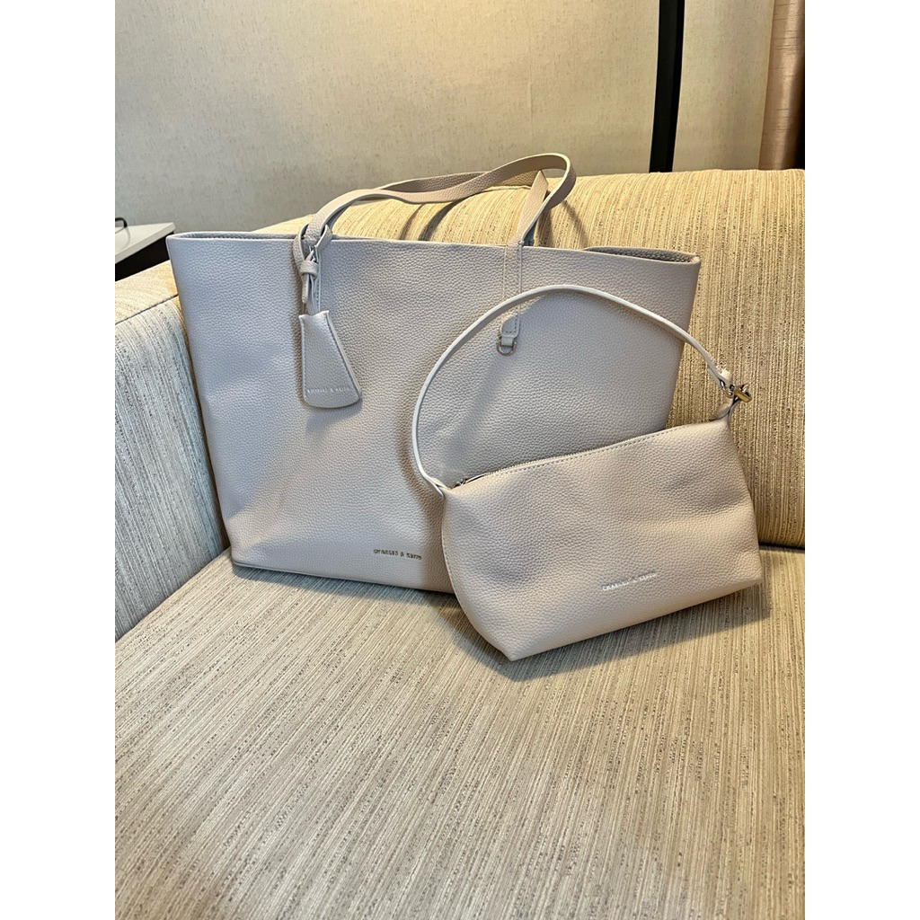 CHARLES AND KEITH BAG PREMIUM / TAS CK CHARLES AND KEITH TOTE / TOTE CK