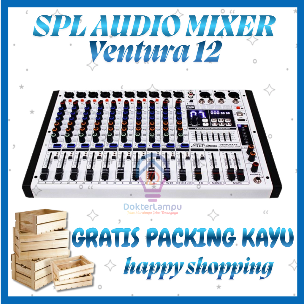 Mixer 12 Channel SPL Audio tipe Ventura 12