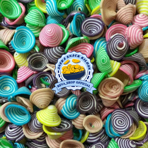 KUPING GAJAH MINI / KUPING GAJAH CONTONG MINI WARNA WARNI 250gr/500gr/1kg