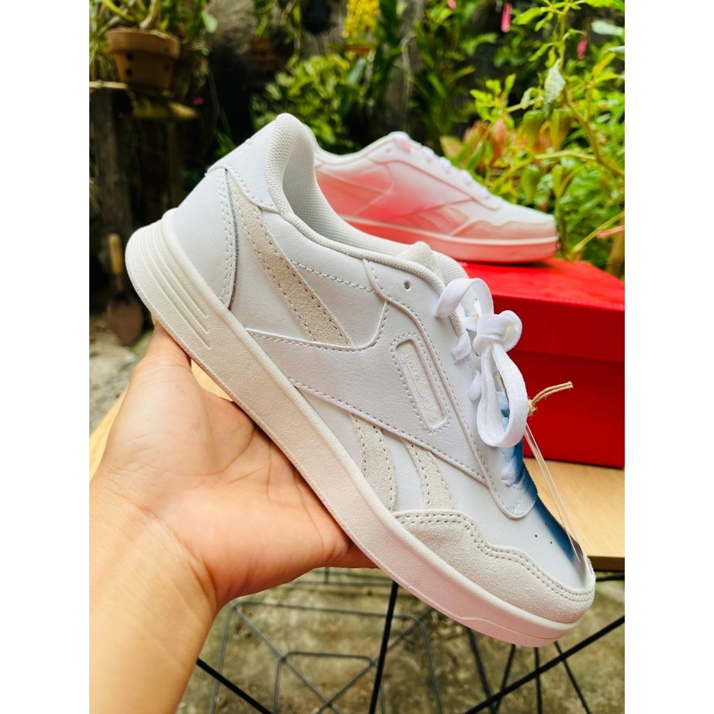 Sepatu Reebok Court Advance Women (Tennis) White/Grey/Chalk Original Sale SportStation
