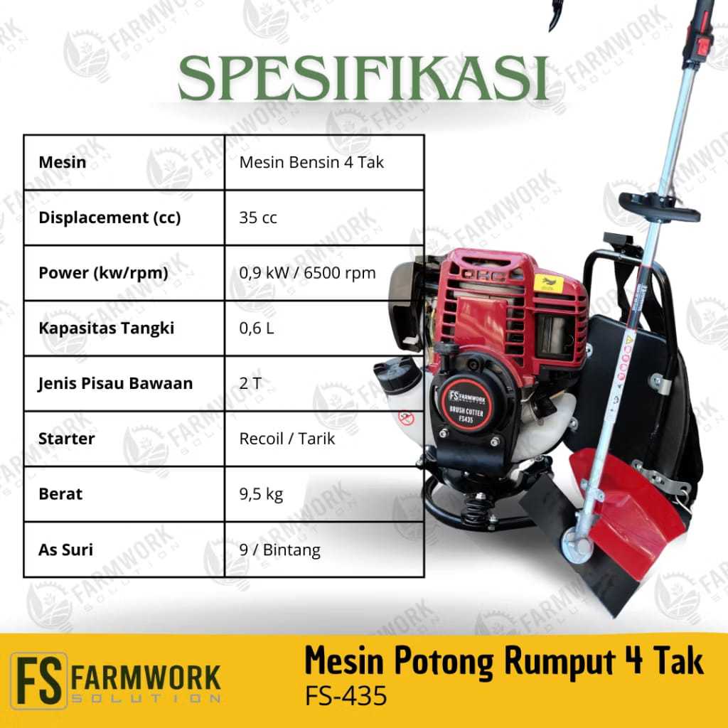 Mesin Potong Rumput 4 Tak Murah /Mesin Potong Rumput 4 Tak Terjangkau /Mesin Potong Rumput Gendong /