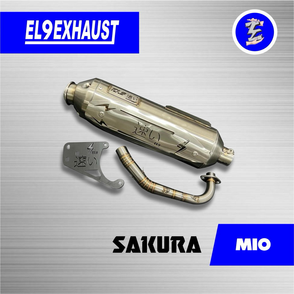knalpot standar racing EL9 mio sporty mio smile mio soul