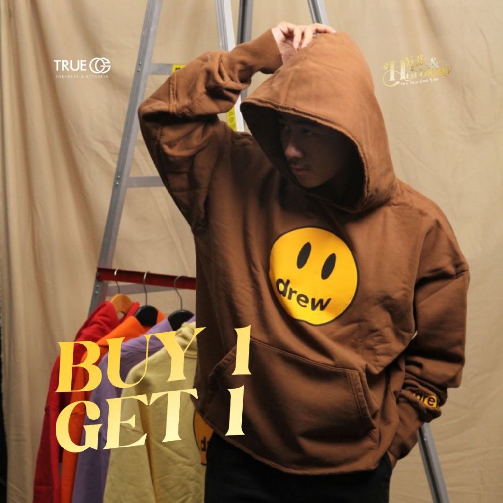 Drew House Deconstructed Mascot Hoodie 100% Original