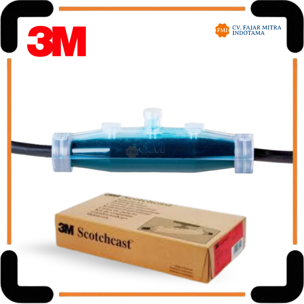 3M Scotchcast 92-NBA-GS Resin Kit Sambungan Kabel | Jointing Resin 4GS LV 1kV | Insulasi & Proteksi 