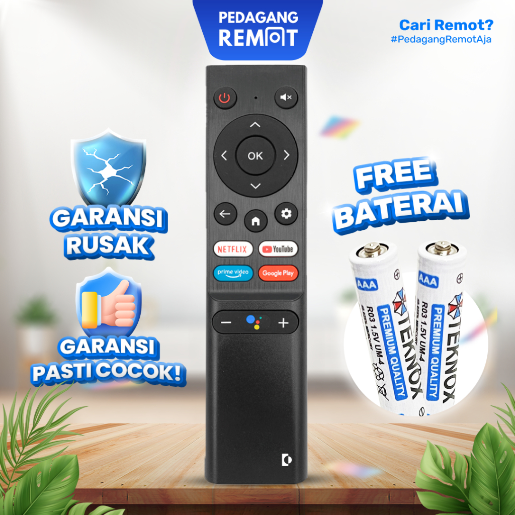 Remote TV SPC Android Smart TV ST43 ST50 ST55 ST65H ST75 / Remot TV Changhong LCD LED