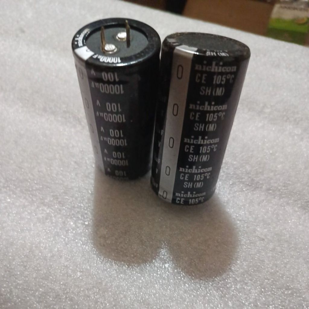 Elco Nichicon 10000 / 100volt Black