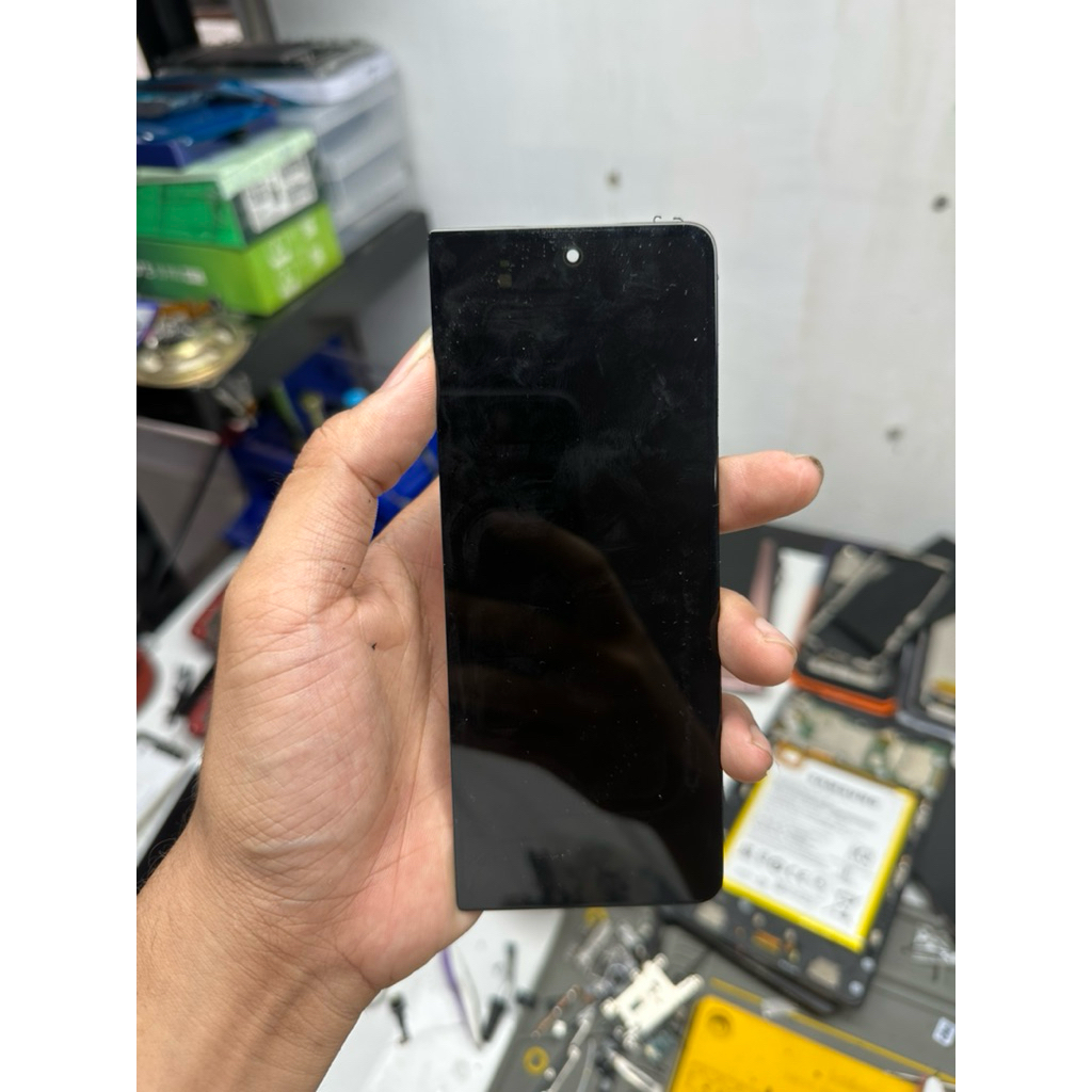 LCD SAMSUNG Z FOLD 4 MINUS GARIS 1 helai