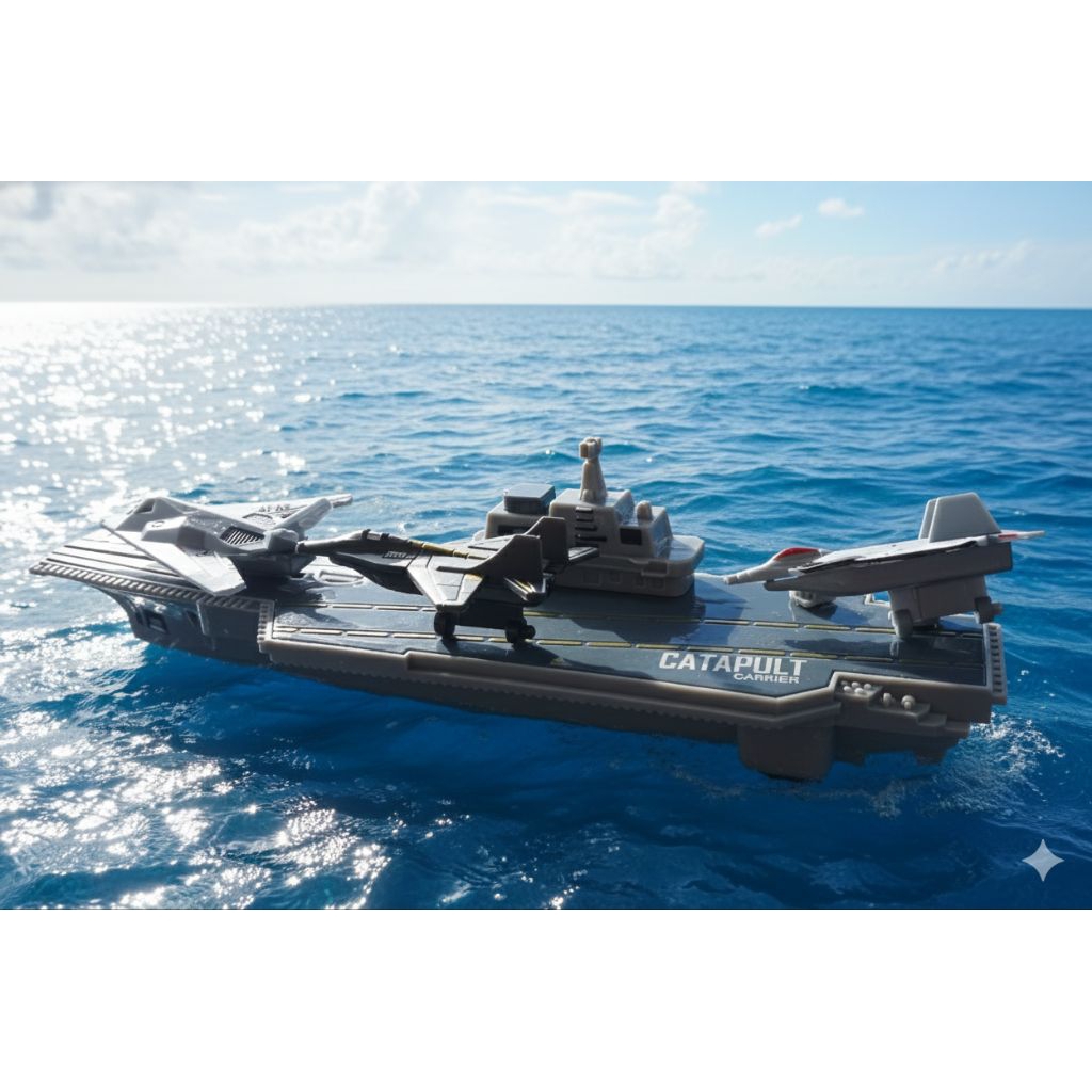 Mainan Ketapel model Kapal induk