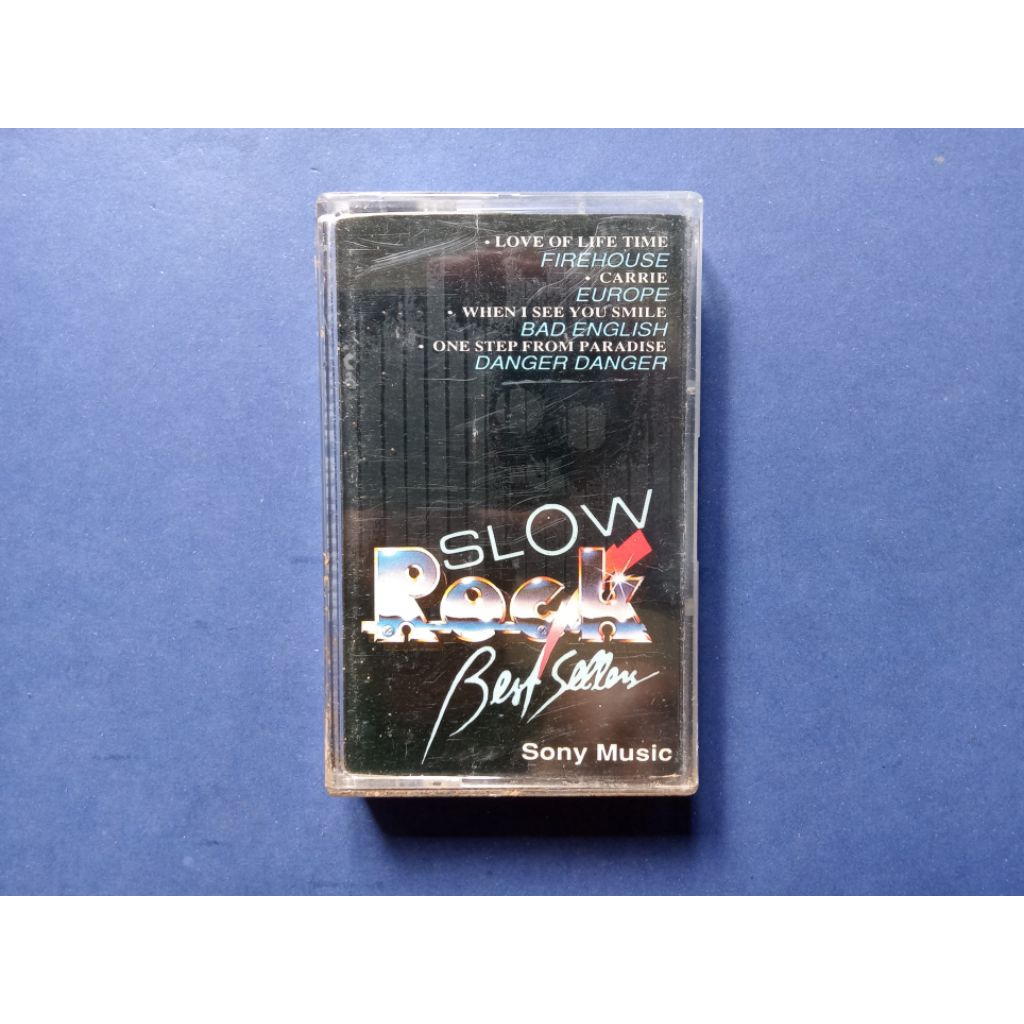 Kaset Pita Slow Rock Best Seller Prod PT Sony Music Intertainment Indonesia