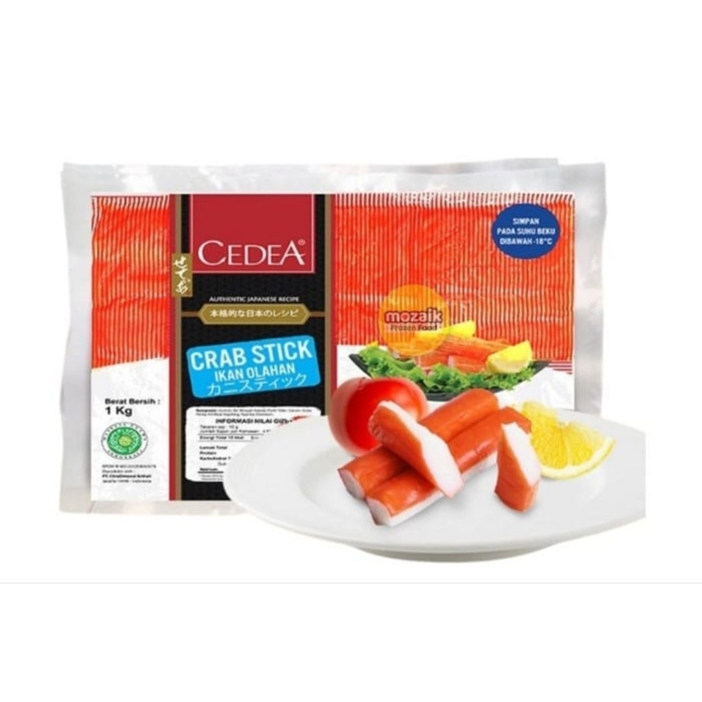 Cedea Crab Stik 1kg/Cedea Kepiting Frozen food