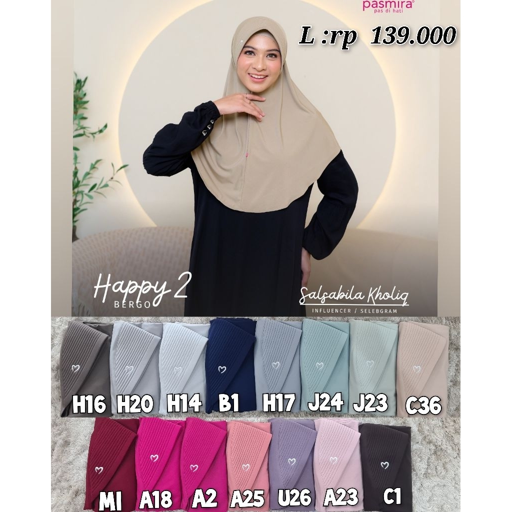 PASMIRA HAPPY 2 EXCLUSIVE L