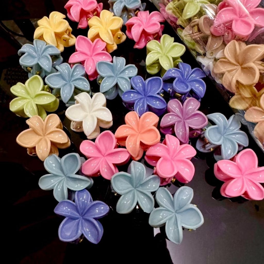jepit mini bunga kamboja/jedai mini/jepit rambut/jepit mini bunga/jedai viral/jedai bunga kamboja/je