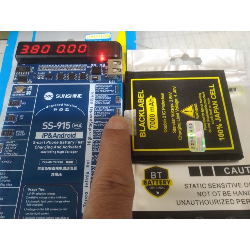 Sharp HE314 HE-314 Battery Batre Baterai Sharp Aquos Z2 A1 FS8002 Double Power 7000mAh 2 iC Protecti