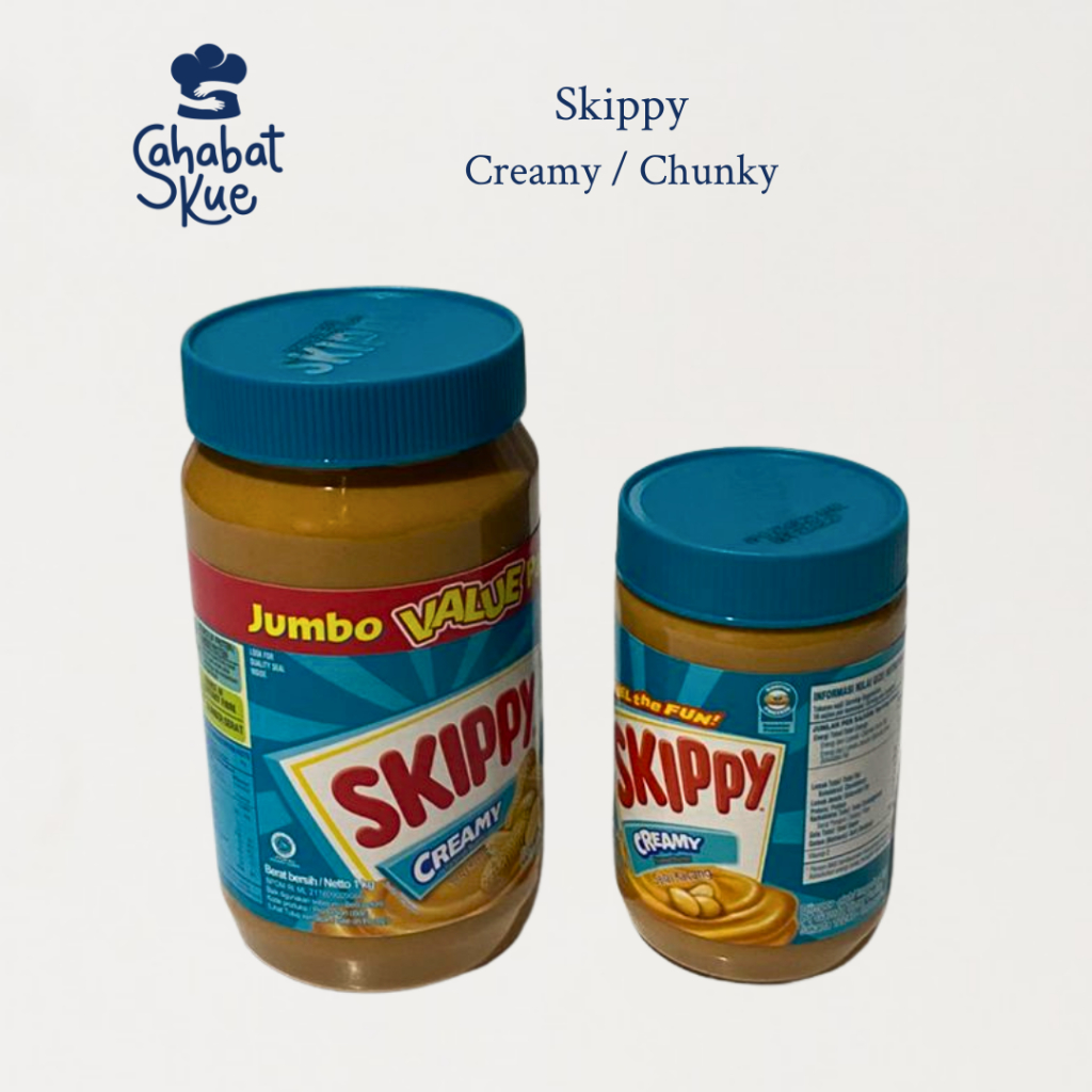 Skippy Chunky/Creamy (500gr/1kg) - Selai Skippy Peanut Butter