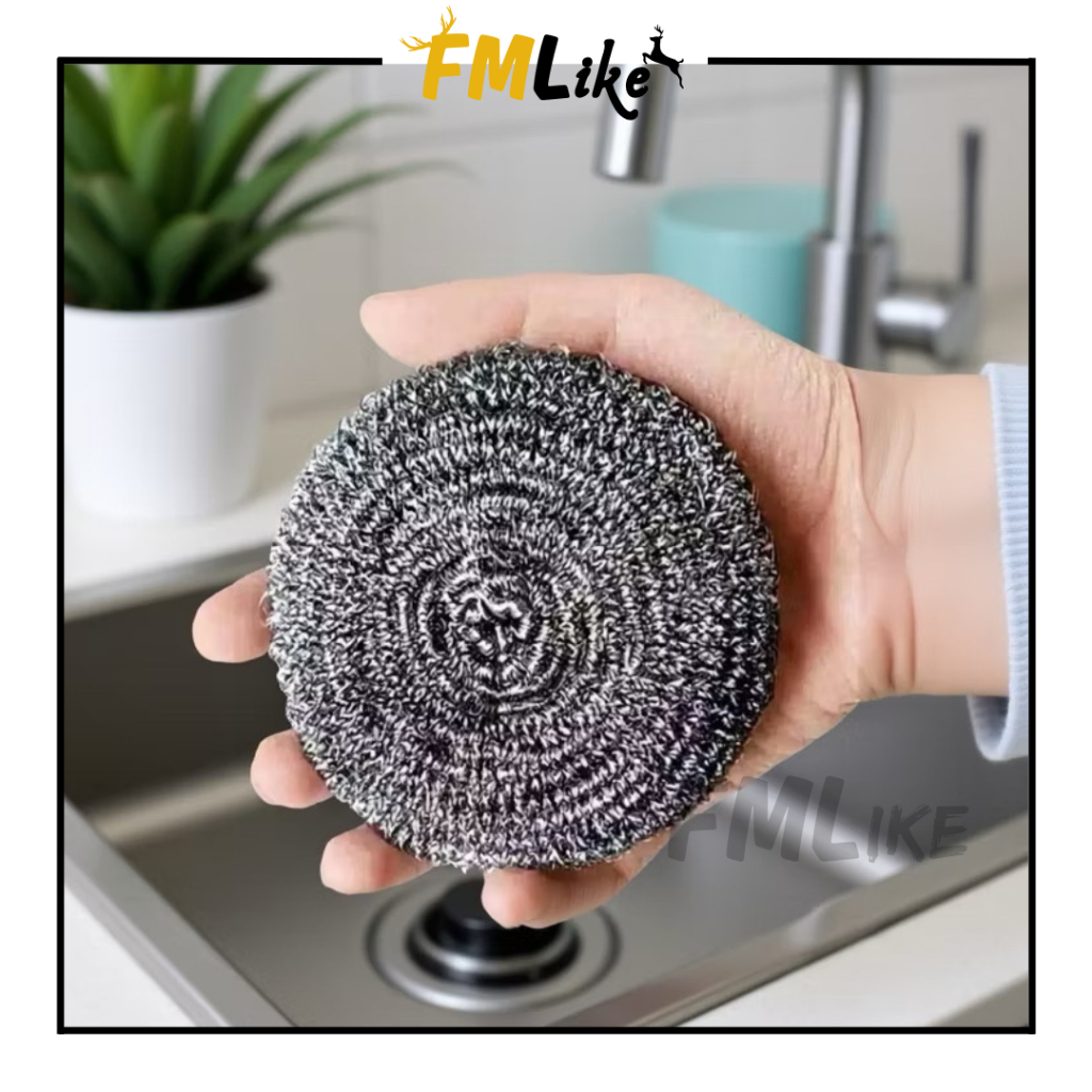 Sabut Kawat Cuci Piring JUMBO Stainless / Spons Sabut Kawat 40 Gr / Sikat Serabut AKO 40