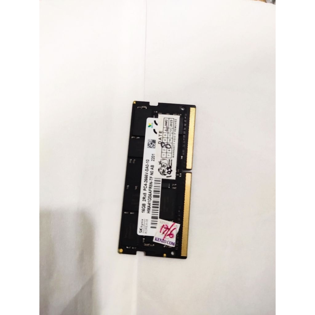 RAM  SODIM DDR4 16 GB 2666v