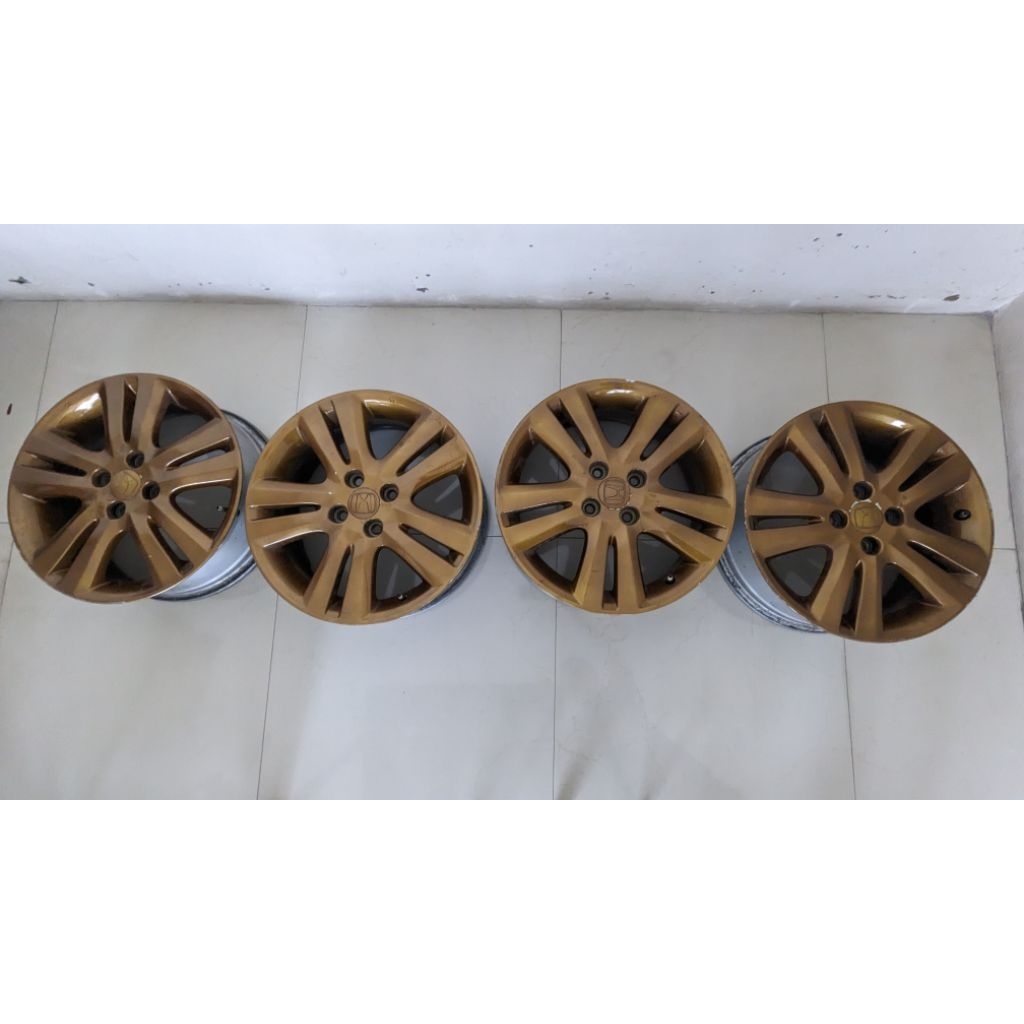 Velg r16 pcd 4x100 Second Repaint Gold