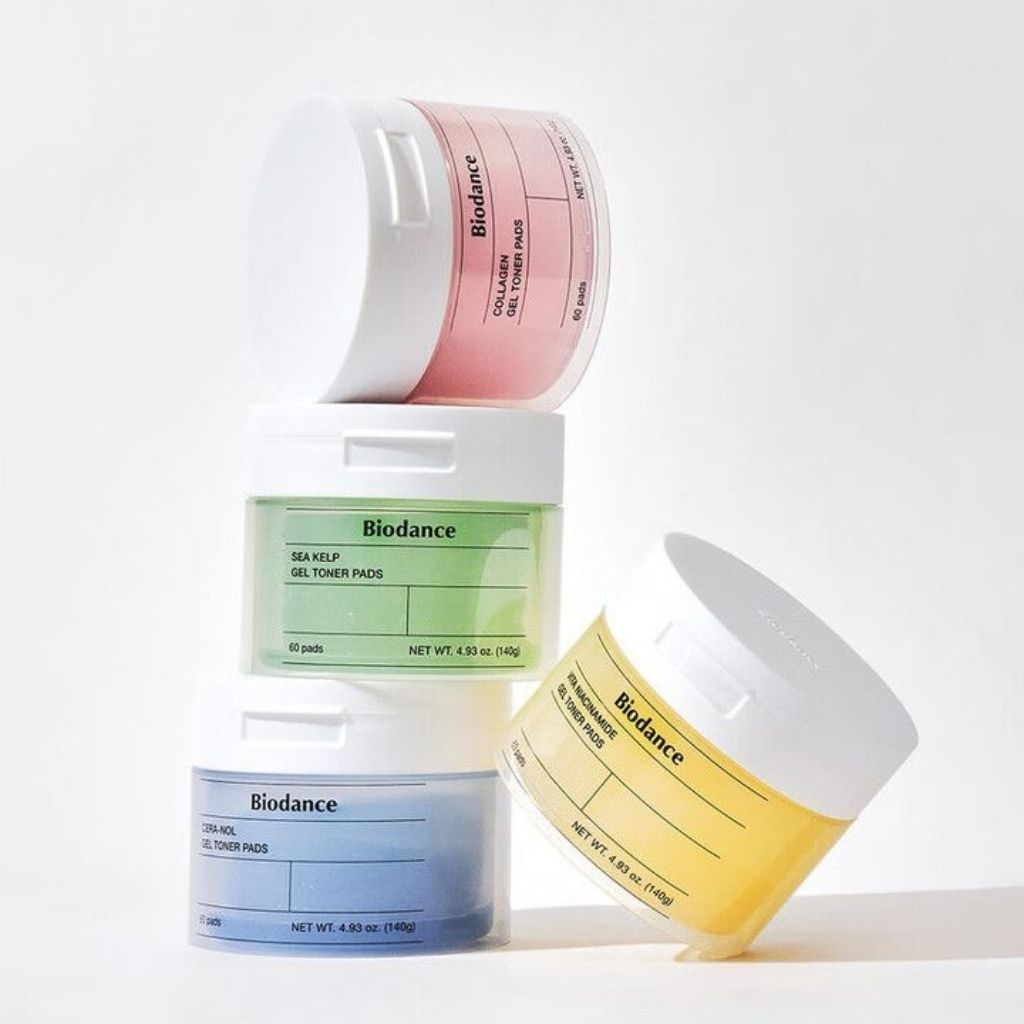 BIODANCE - Cera-Nol Gel Toner Pads/BIODANCE - Collagen Gel Toner Pads /BIODANCE - Vita Niacinamide G