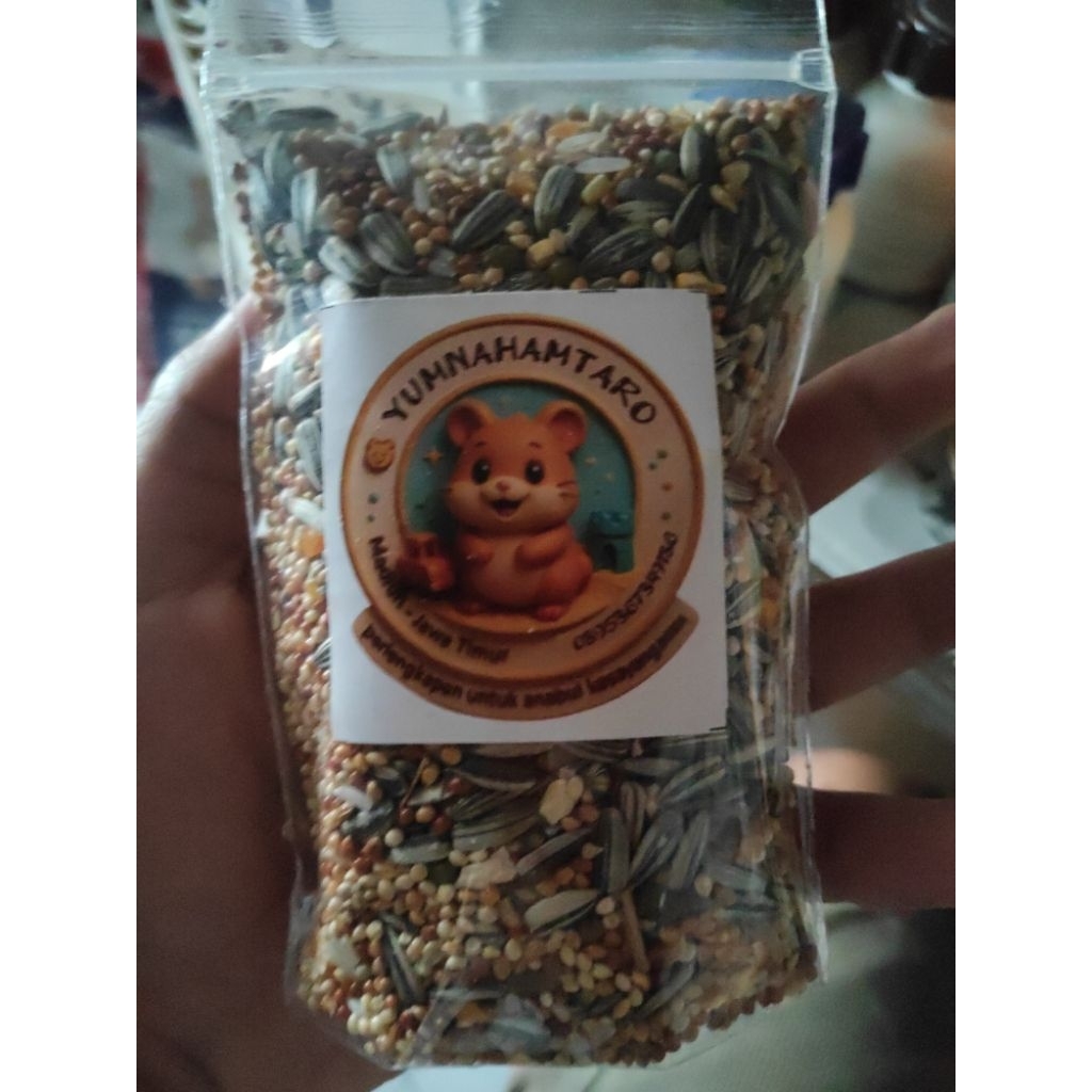 makanan hamster/seed mix/premium