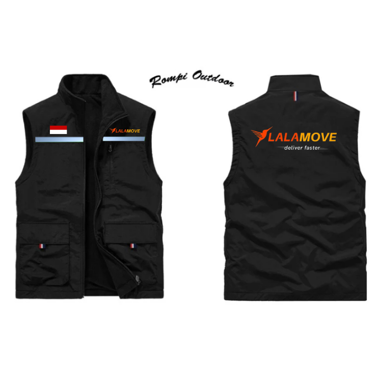 Rompi Driver Lalamove | Rompi Jaket Lalamove Original