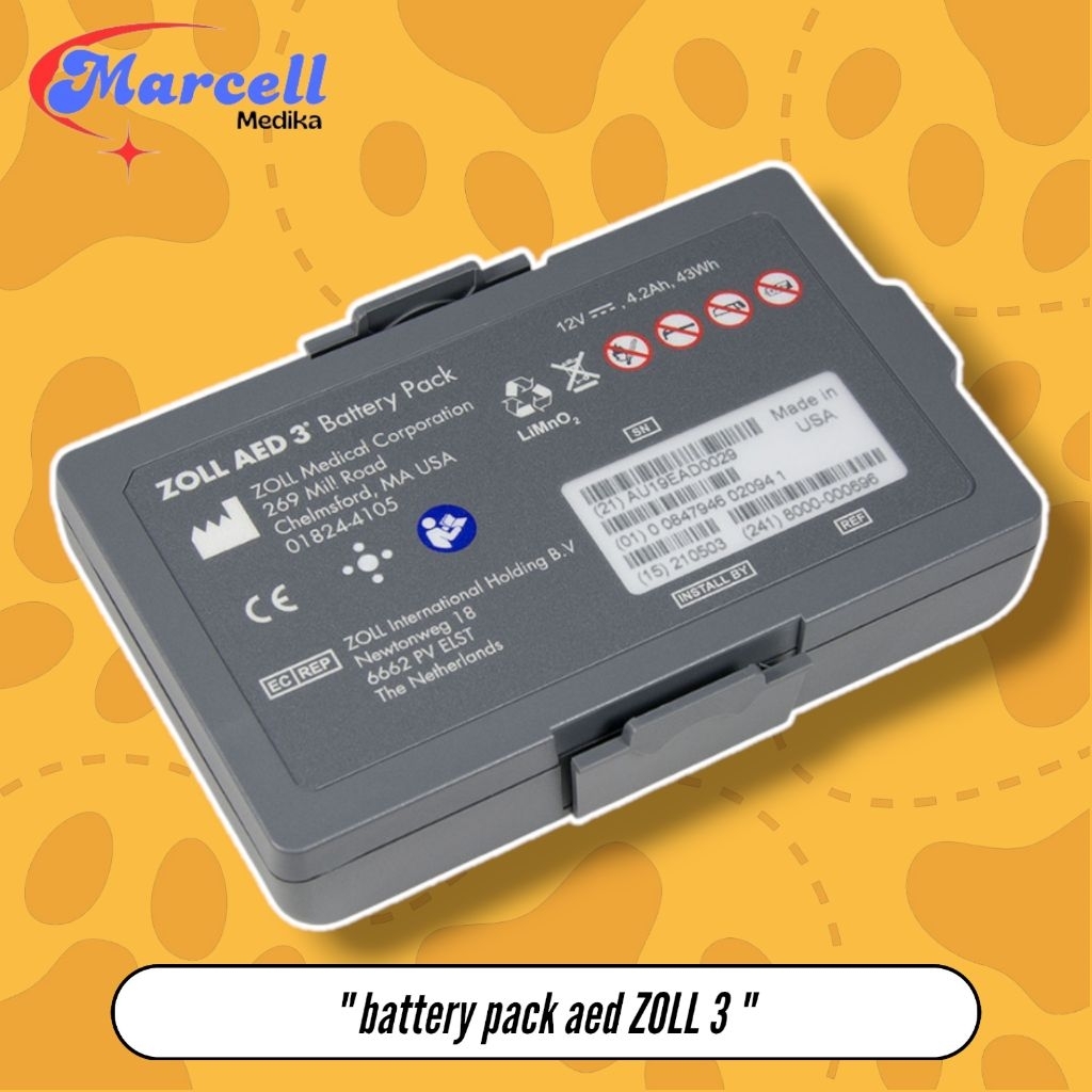 BATTERY PACK AED ZOLL 3 / AED ZOLL 3 / BATRE AED ZOLL ZOLL 3