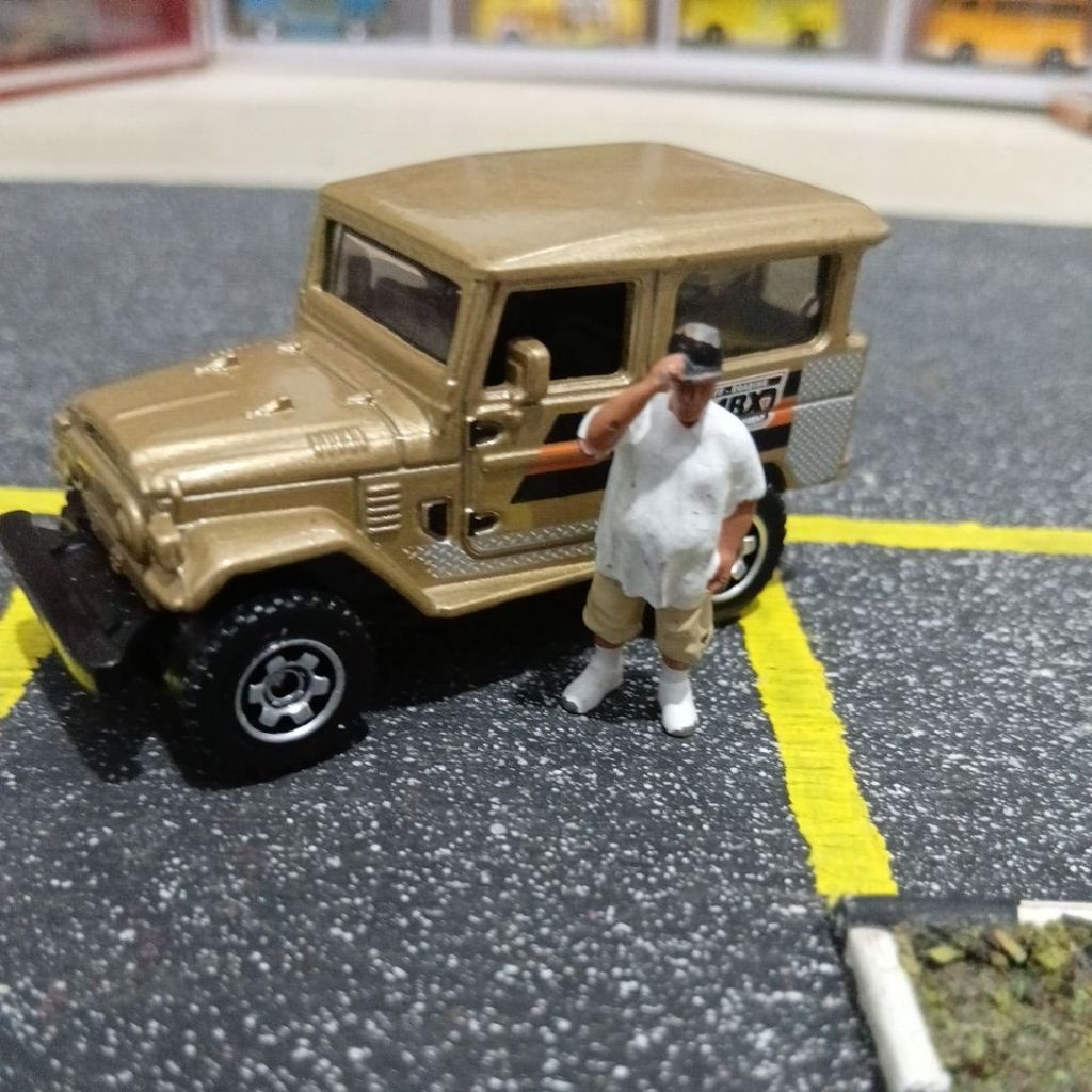 MATCHBOX TLC FJ40 BROWN