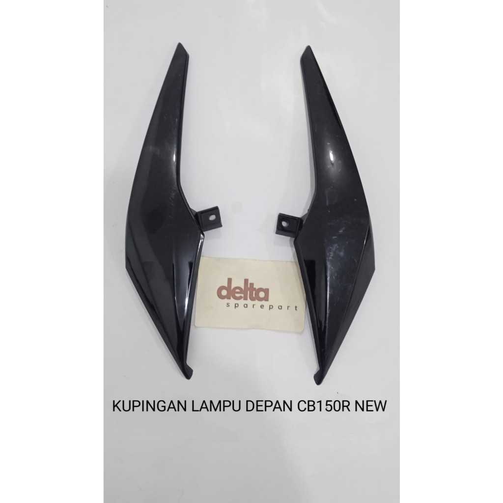 [NARITA PARTS] KUPING BATOK LAMPU DEPAN KANAN KIRI CB150R NEW -CB 150 R NEW LED HITAM MENGKILAP KUPI