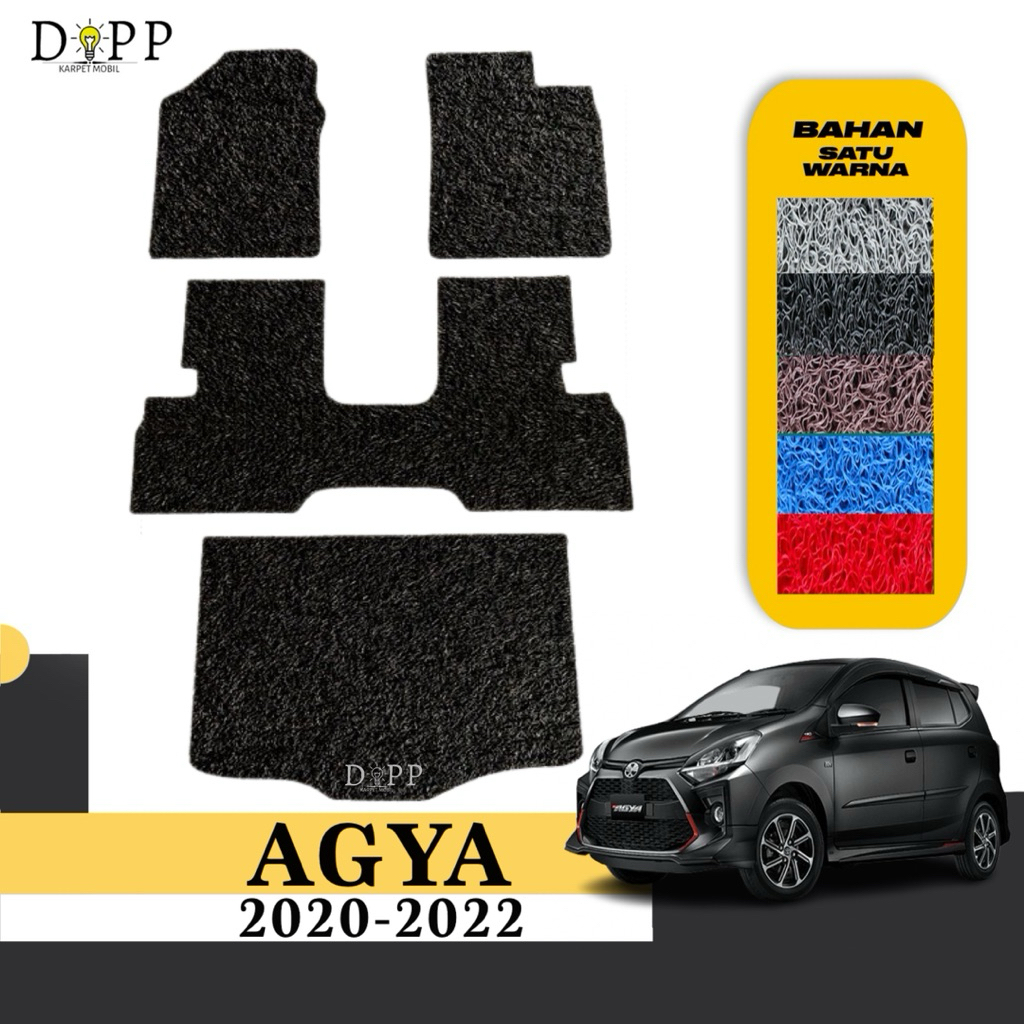 Karpet Mobil Agya / Karpet Mobil Mie Bihun Toyota Agya 2020-2022
