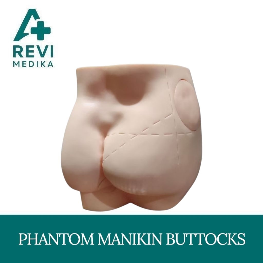 Phantom Manikin Buttocks / Manekin Bokong Suntik / Alat Peraga Model Bokong Suntik
