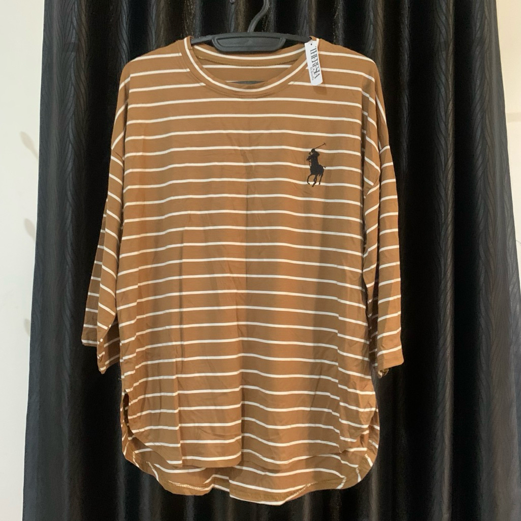 NEW kaos salur bordir polo by theresia