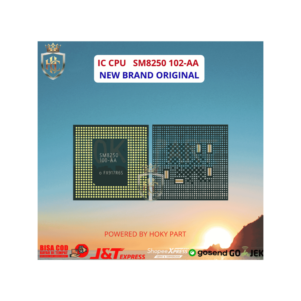 IC CPU  SM8250 102-AA POCO F3 / BLACKSHARK 3 NEW TESTED ORIGINAL BEST QUALITY