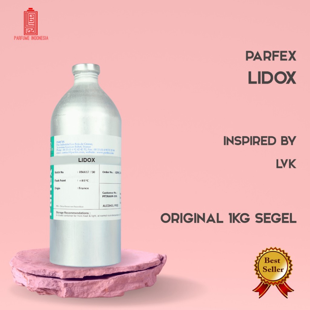 bibit parfum murni LIDOX PARFEX 1KG SEGEL
