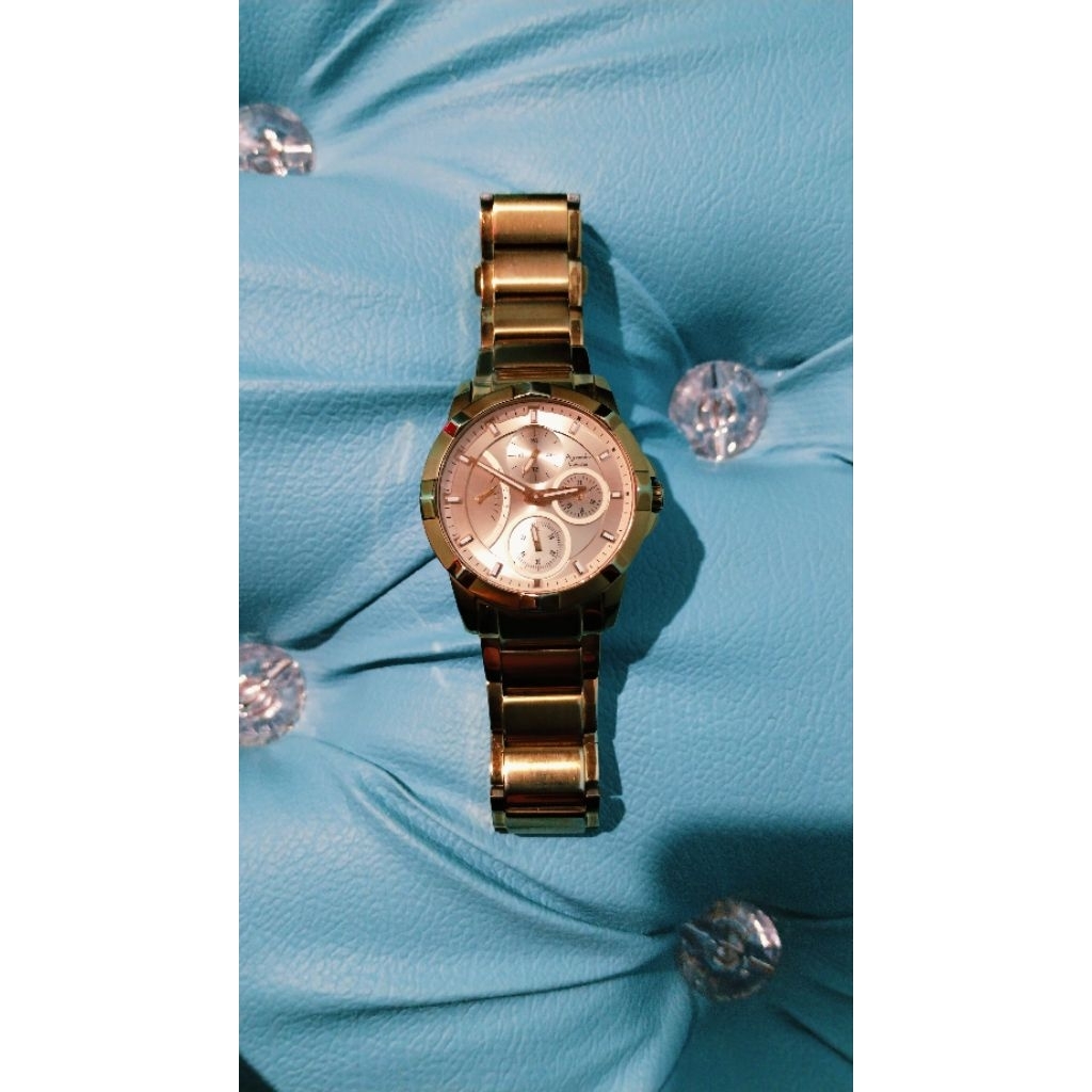 jam wanita Alexander christie  seri 2879 gold