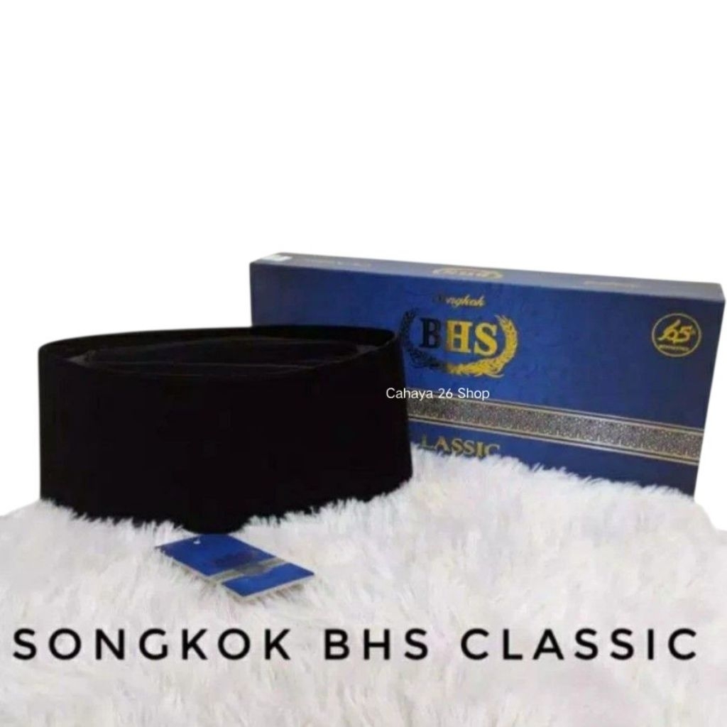 Songkok BHS Classic Original | Peci BHS AC | Kopiah BHS Asli