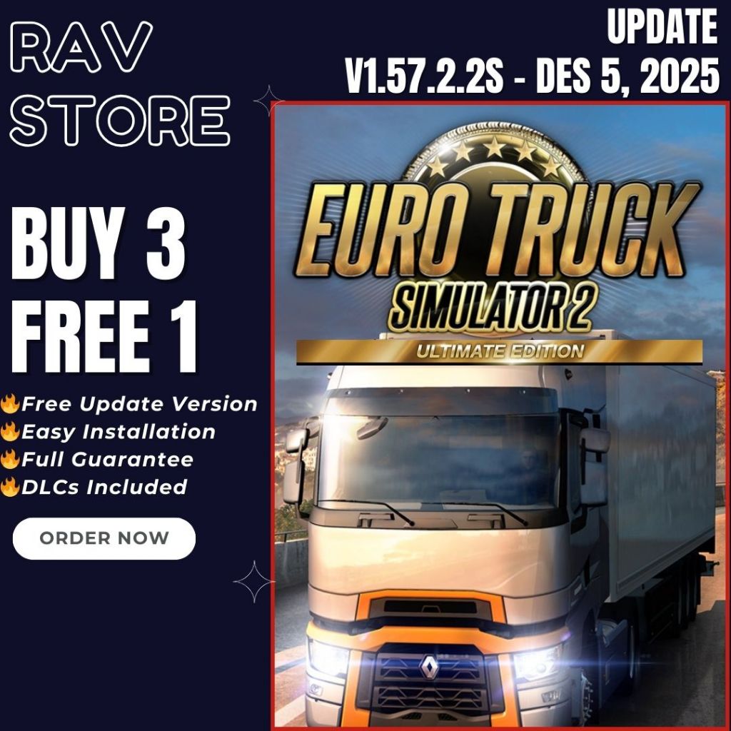 Euro Truck Simulator 2 [PC-Laptop-Games]