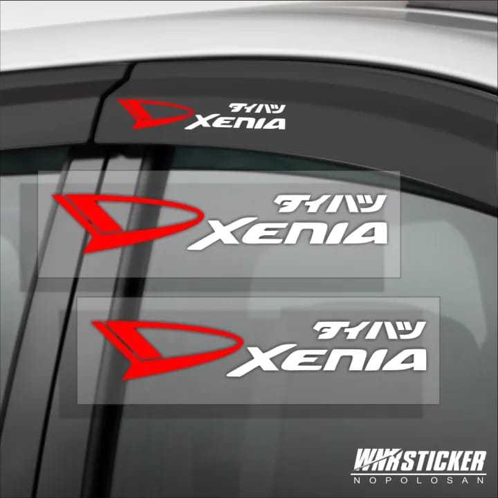 Sticker talang pintu mobil xenia keren stiker pintu mobil xenia terlaris stiker mobil xenia terbaru